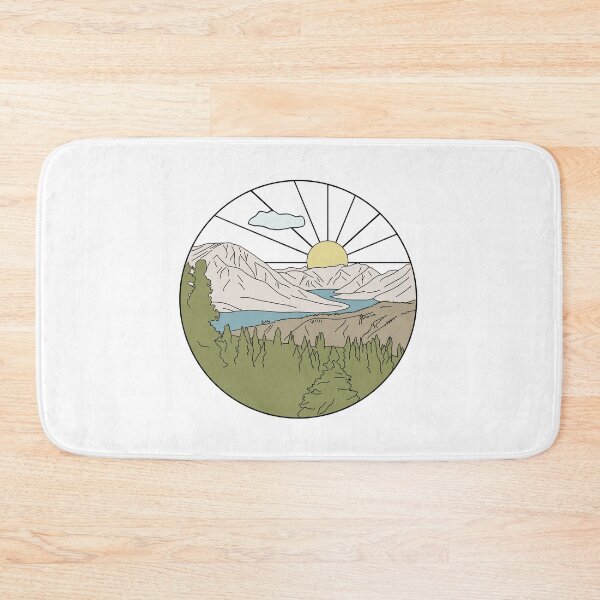 Item preview, River and Mountain Landscape designed and sold by kbracey-meraki.