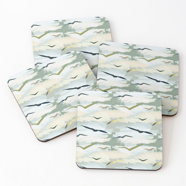 Item preview, Seamless pattern, birds in the clouds. designed and sold by UVI-CA.