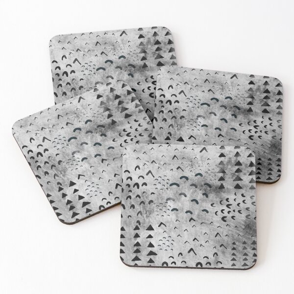 Item preview, Black And Grey Abstract Safari Pattern designed and sold by Designs By YL.
