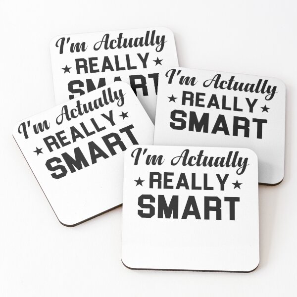 Item preview, I'm Actually Really Smart / Funny Saying gift / quotes Design / Birthday Gifts designed and sold by Chamssou.