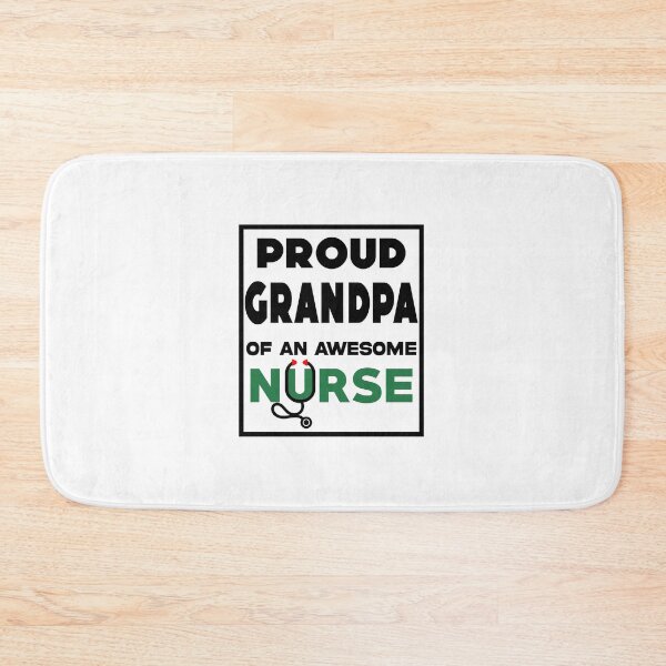 Item preview, Proud Grandpa of an Awsome Nurse designed and sold by geoji.