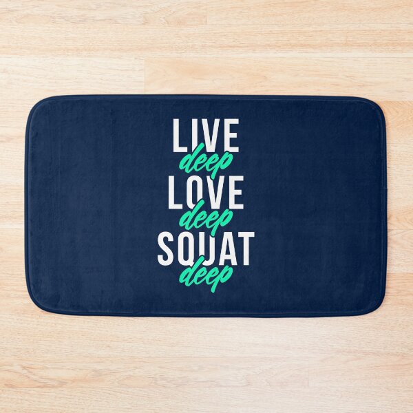 Item preview, Live Deep Love Deep Squat Deep designed and sold by Brogress Project.