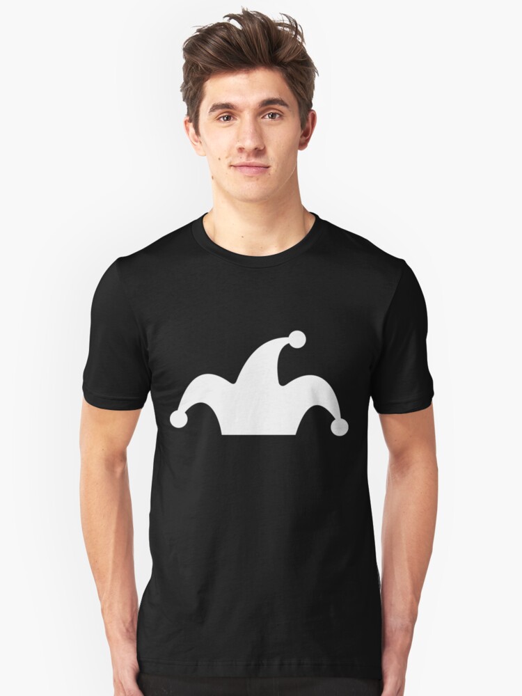 Alternate view of Phoole Jester Hat Logo by Tiffany Slim Fit T-Shirt