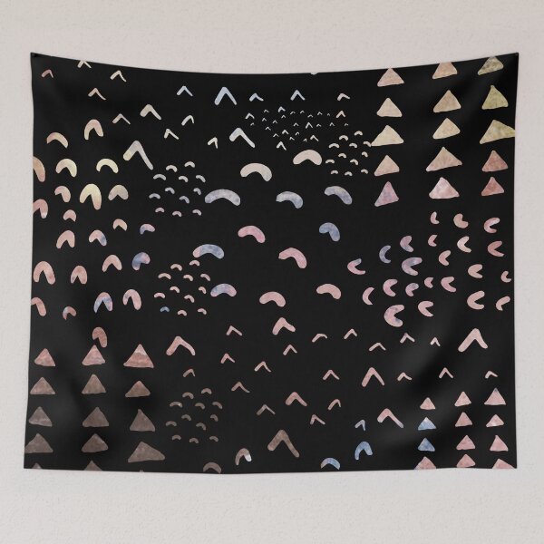 Item preview, Black And Pastels Abstract Safari Pattern designed and sold by Designs By YL.