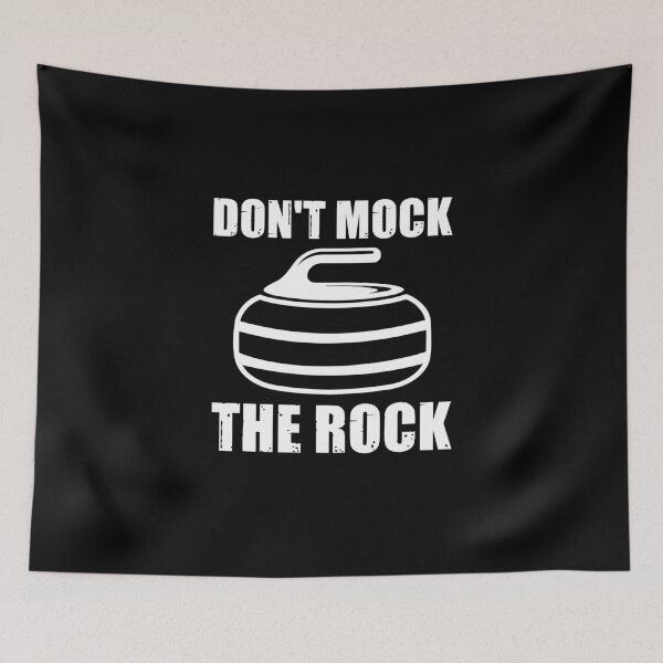 Item preview, Don't Mock The Rock Curler Curling Stone Ice Curling Game designed and sold by Nessshirts.
