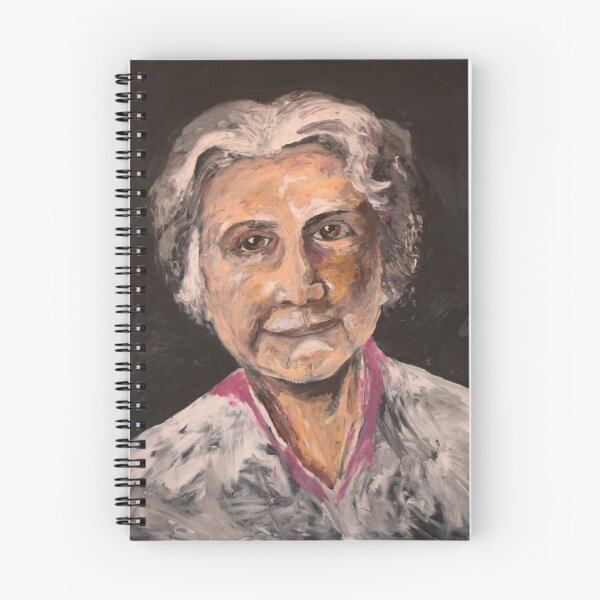 Item preview, Maria Montessori portrait designed and sold by Emmalangartist.