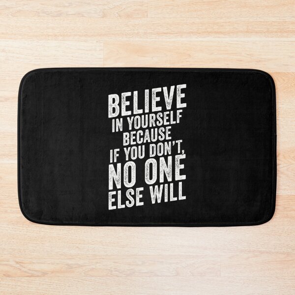 Item preview, Believe In Yourself Mixed Martial Arts Quote designed and sold by WolfSpiritCo.