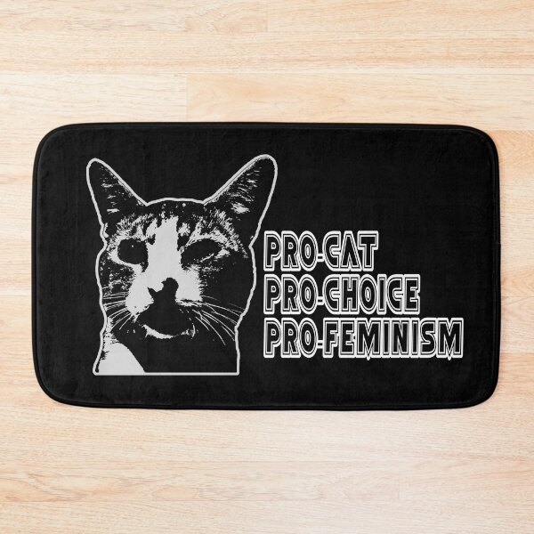 Item preview, Pro-cat Pro choice pro-feminism designed and sold by DisenyosDeMike.