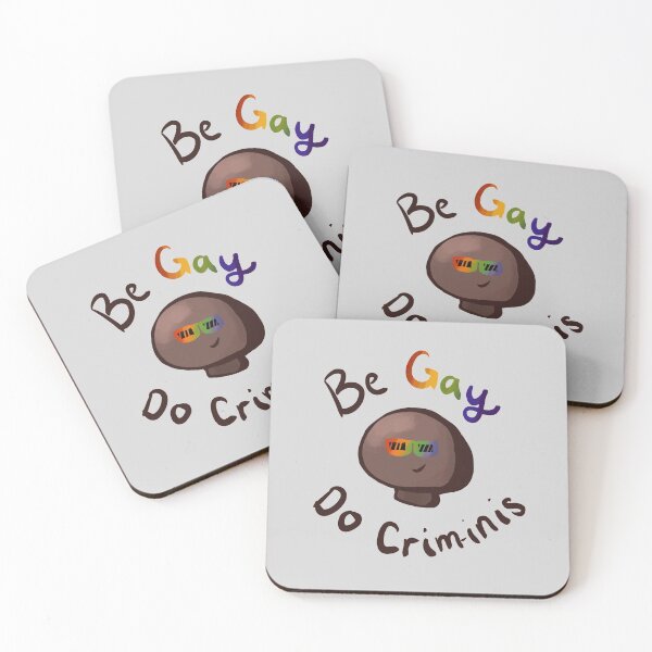 Item preview, Be Gay Do Crim-inis designed and sold by cakebacon.