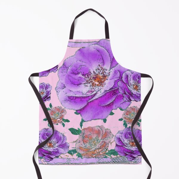 Item preview, MODERN ART LILAC ROSE GARDEN PINK ABSTRACT designed and sold by sharlesart.