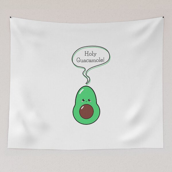 Item preview, Kawaii Avocado Design - Holy Guacamole designed and sold by Nillych.