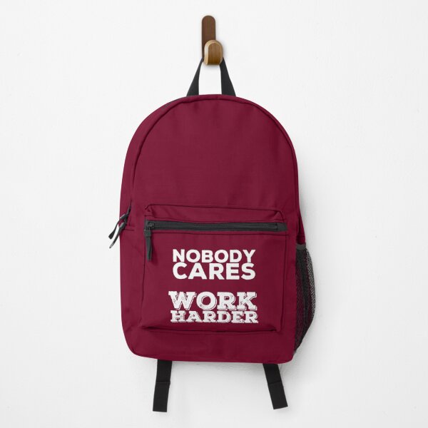 Item preview, Nobody cares, work harder - Calisthenics motivation designed and sold by Atleta-Cali.