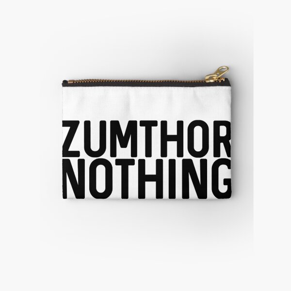 Item preview, Zumthor designed and sold by Wearenot.