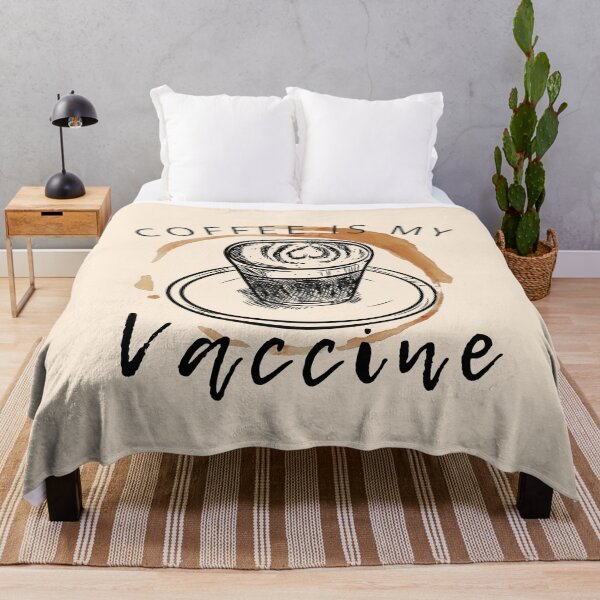 Item preview, Coffee Is My Vaccine- Funny designed and sold by Vibing-Right.