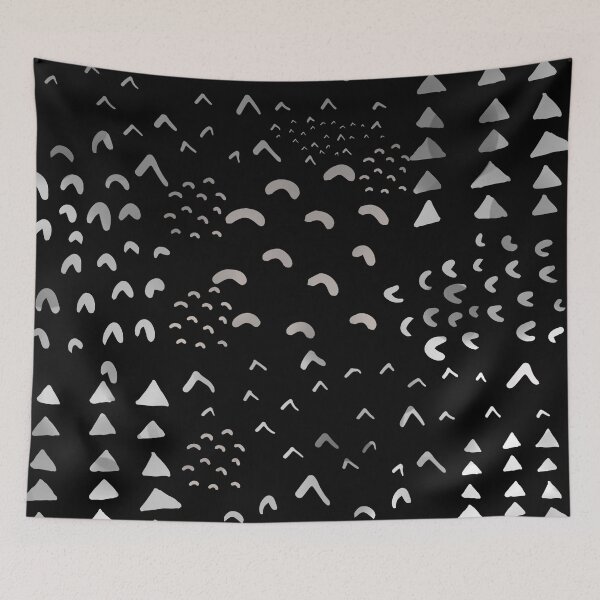 Item preview, Black And Grey Gradient Abstract Safari Pattern designed and sold by Designs By YL.