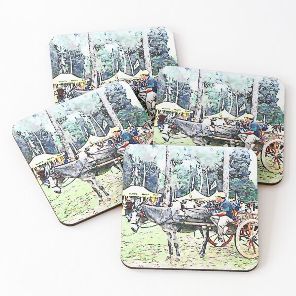 Item preview, Man on the Sicilian cart next to the market designed and sold by Giuseppe Cocco.