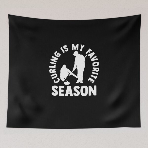 Item preview, Curling Is My Favorite Season Curling Stone Curling Fans designed and sold by Nessshirts.
