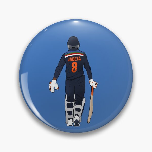 Item preview, Ravindra Jadeja designed and sold by HitFor6.