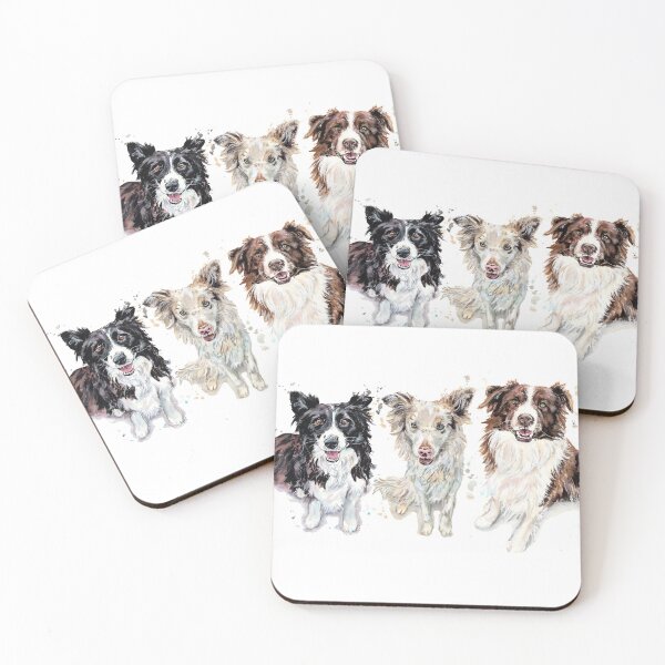 Item preview, Border collie de acuarela designed and sold by SaltySerenity.