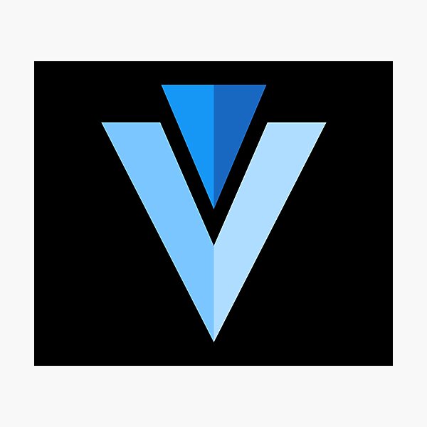 Vuetify - Vuetify Symbol Photographic Print