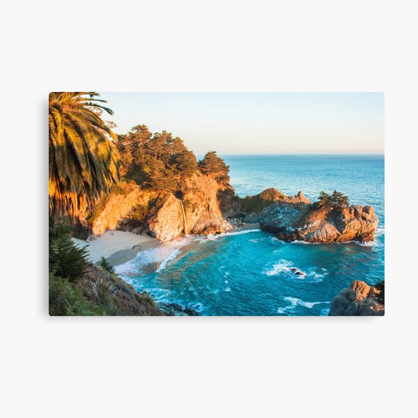 Mcway Falls at Julia Pfeiffer Burns State Park Canvas Print
