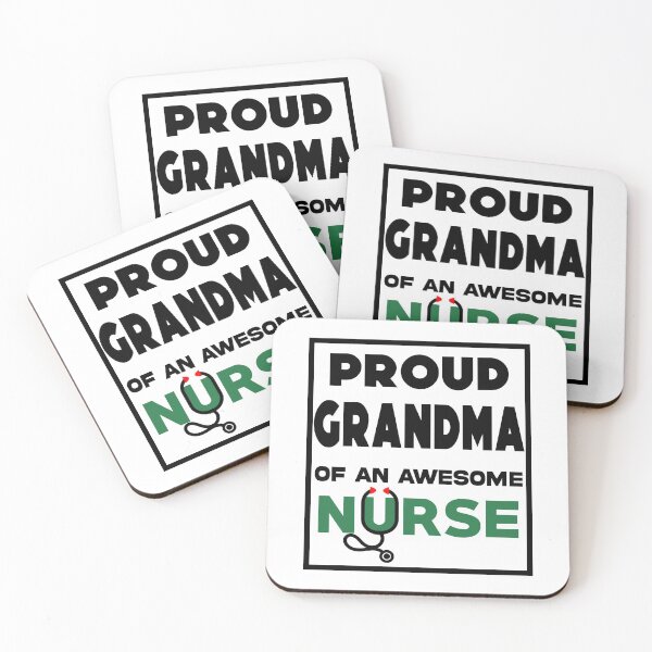 Item preview, Proud Grandma of an Awesome Nurse designed and sold by geoji.