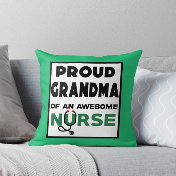 Item preview, Proud Grandma of an Awesome Nurse designed and sold by geoji.