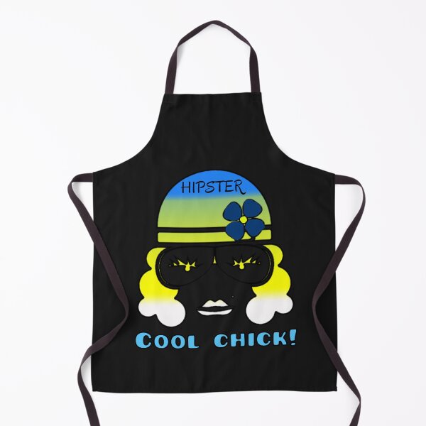 Item preview, Hippie Chick, Cool Hipster Chick designed and sold by SportyDogShop.