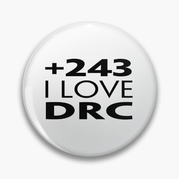 Artikelvorschau, +243 ICH LIEBE DRC entworfen und verkauft von FlexMarket.
