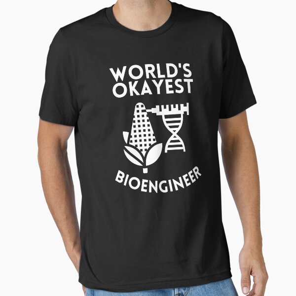 Item preview, World's Okayest Bioengineer, Best Bioengineer, Bioengineering Student, Funny designed and sold by ladylaughprints.