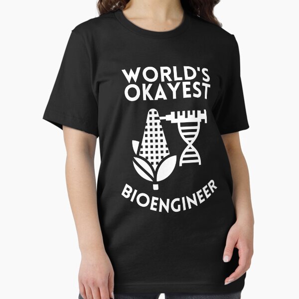 Item preview, World's Okayest Bioengineer, Best Bioengineer, Bioengineering Student, Funny designed and sold by ladylaughprints.