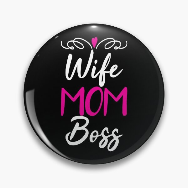 Item preview, Wife Mom Boss Funny Mother Day Gift for Wife designed and sold by Shop signer.
