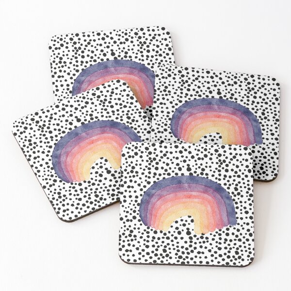 Item preview, Sunset rainbow and claymation spots designed and sold by SJAPhoto.