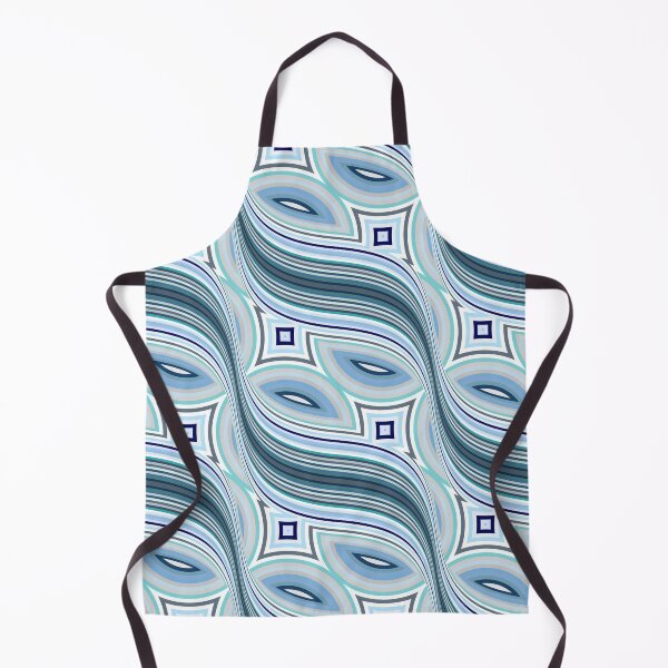 Item preview, Diagonal Blue Swirls or Scrolls designed and sold by Sybille-Yates.