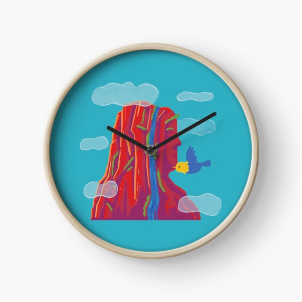 Mountain Meditation Clock