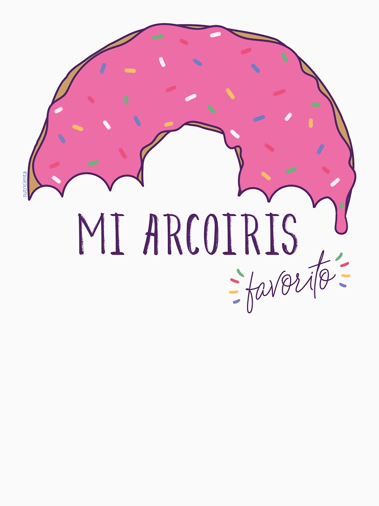 Mi arcoiris favorito - fondos claros de Nutricienta