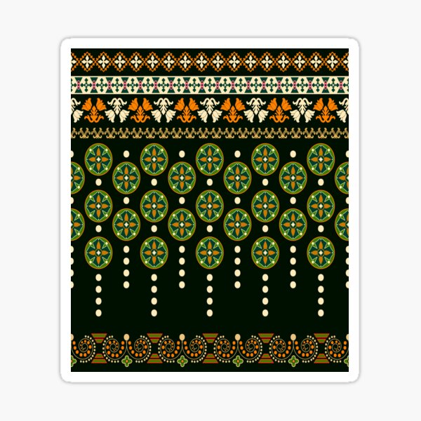 Ethnic Ornaments Sticker
