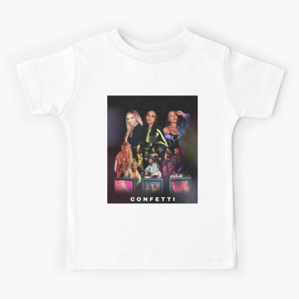 79St Wear Little Mix Concert Personalised Black T-Shirt for Kids/Girls
