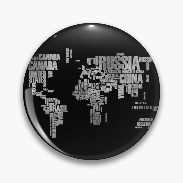 Item preview, World Map VIII designed and sold by SAS4rt.
