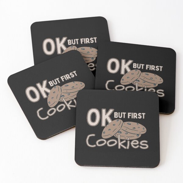 Item preview, Ok But First Cookies designed and sold by Joy Poddar.