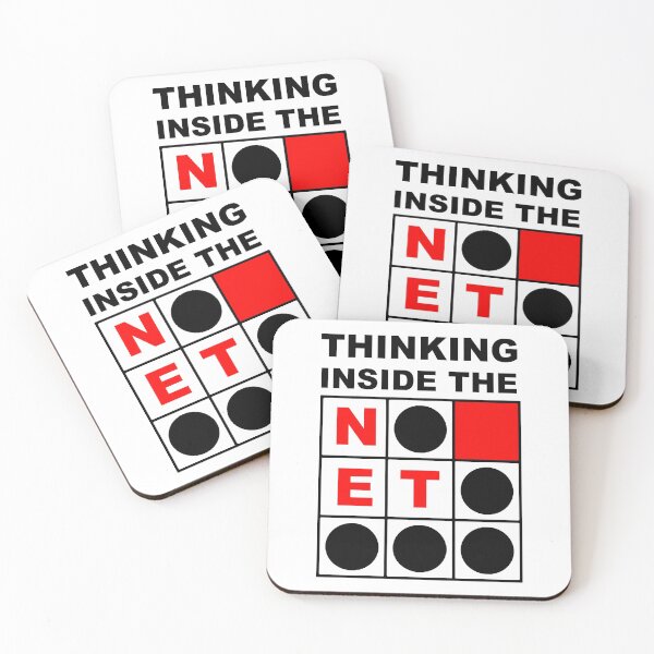 Item preview, Thinking Inside The Net; designed and sold by StickerApe.