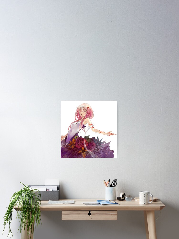 Guilty crown - Inori flowers Poster by Kate Kage