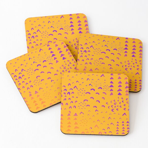 Item preview, Gold And Purple Abstract Safari Pattern designed and sold by Designs By YL.