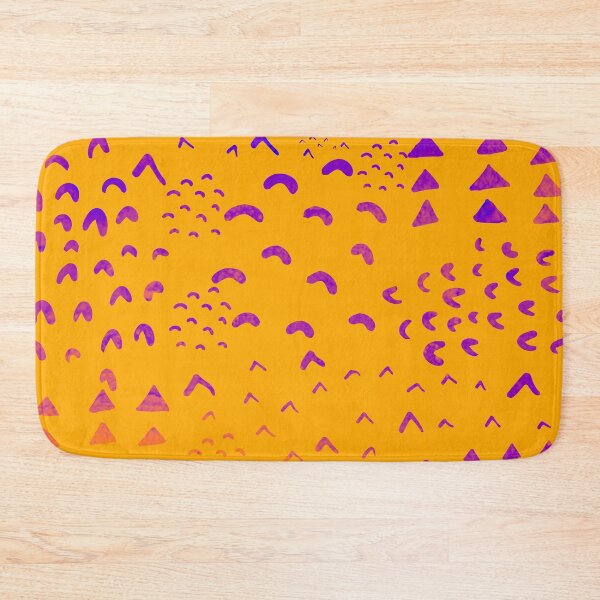 Item preview, Gold And Purple Abstract Safari Pattern designed and sold by Designs By YL.