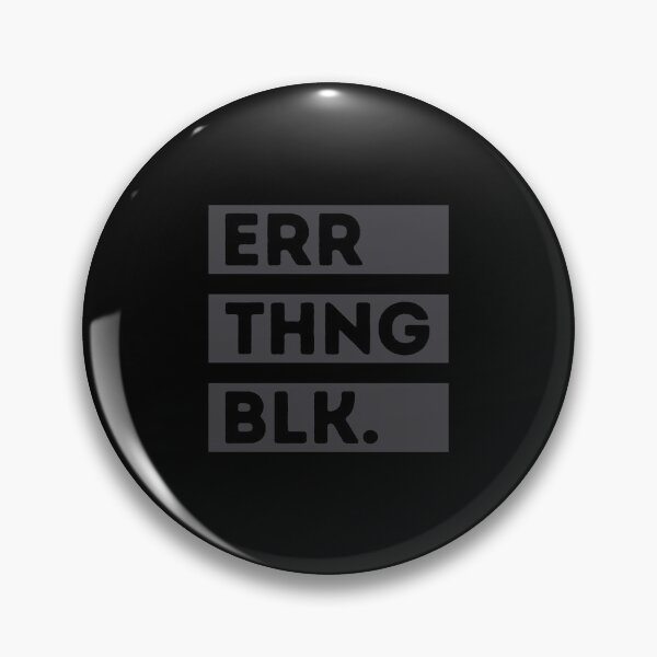 Item preview, err thing black designed and sold by aimanart.