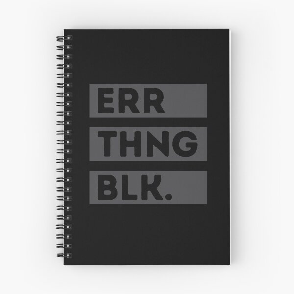 Item preview, err thing black designed and sold by aimanart.