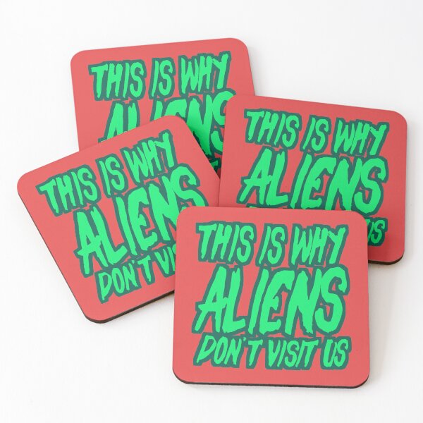 Item preview, This Is Why Aliens Don't Visit Us designed and sold by The Cosmic Turtle.