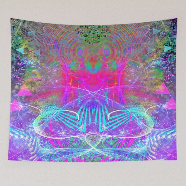 Item preview, The Ice Queen's Thawing (Spring Psychedelic Visionary) designed and sold by Discordant Dreams Art.