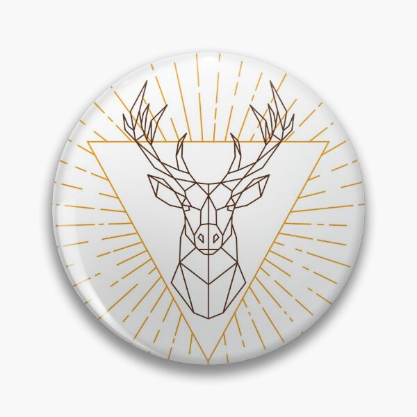 Item preview, Geometric deer  designed and sold by Dolyaz.