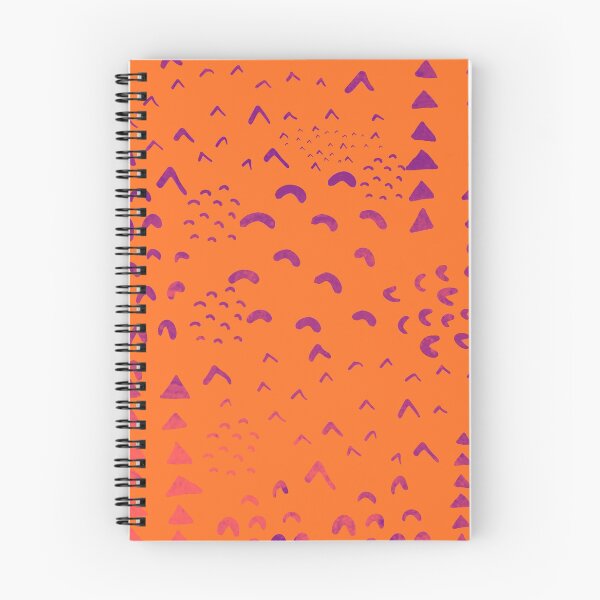 Item preview, Orange And Purple Abstract Safari Pattern designed and sold by Designs By YL.